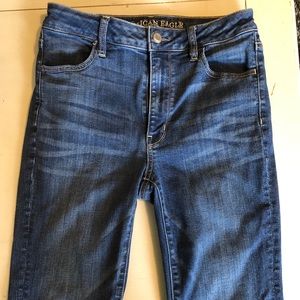 American Eagle super high rise jegging